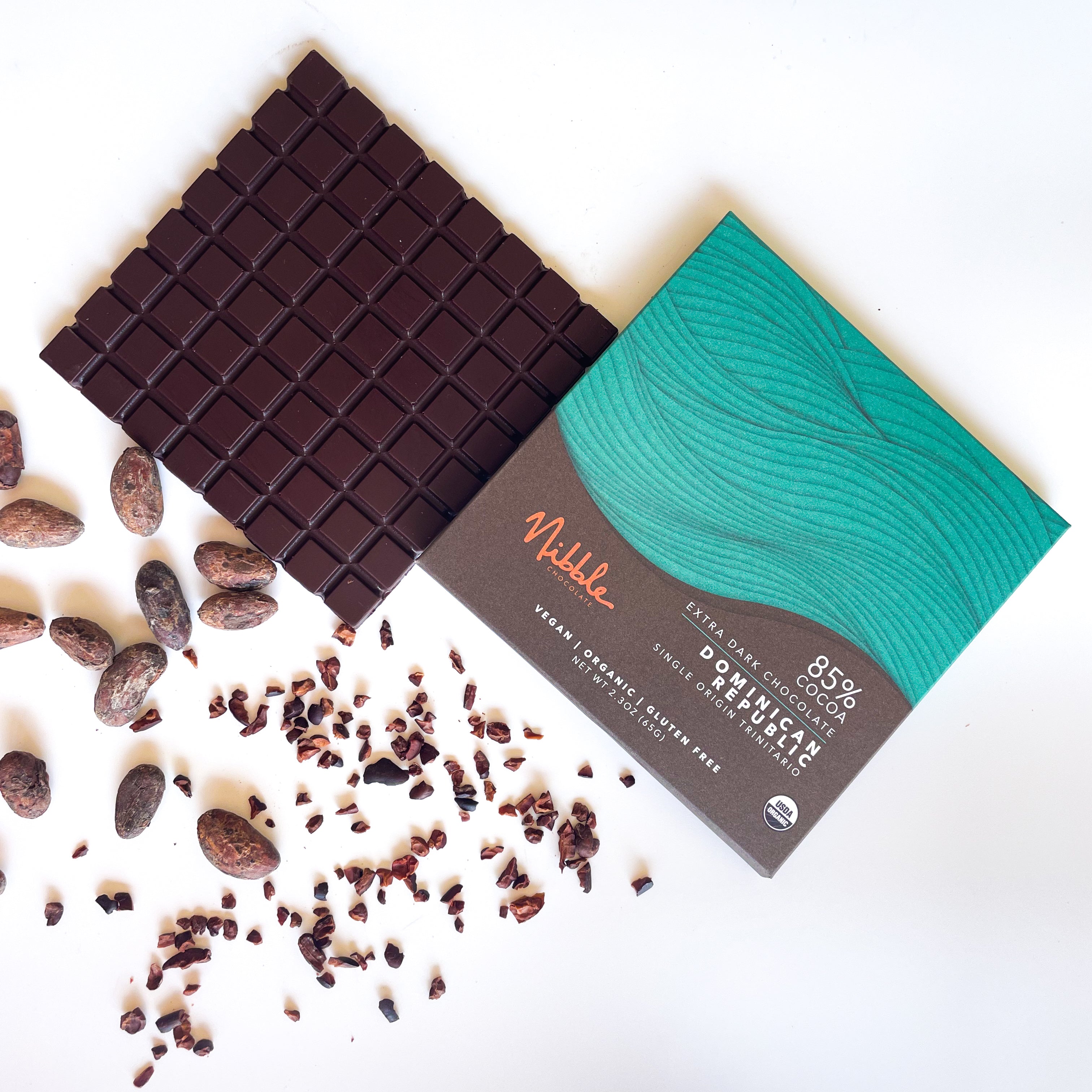 cocoa*ページ Extra Dark Chocolate | Premium 85% Cocoa | Organic Nibble – Nibble