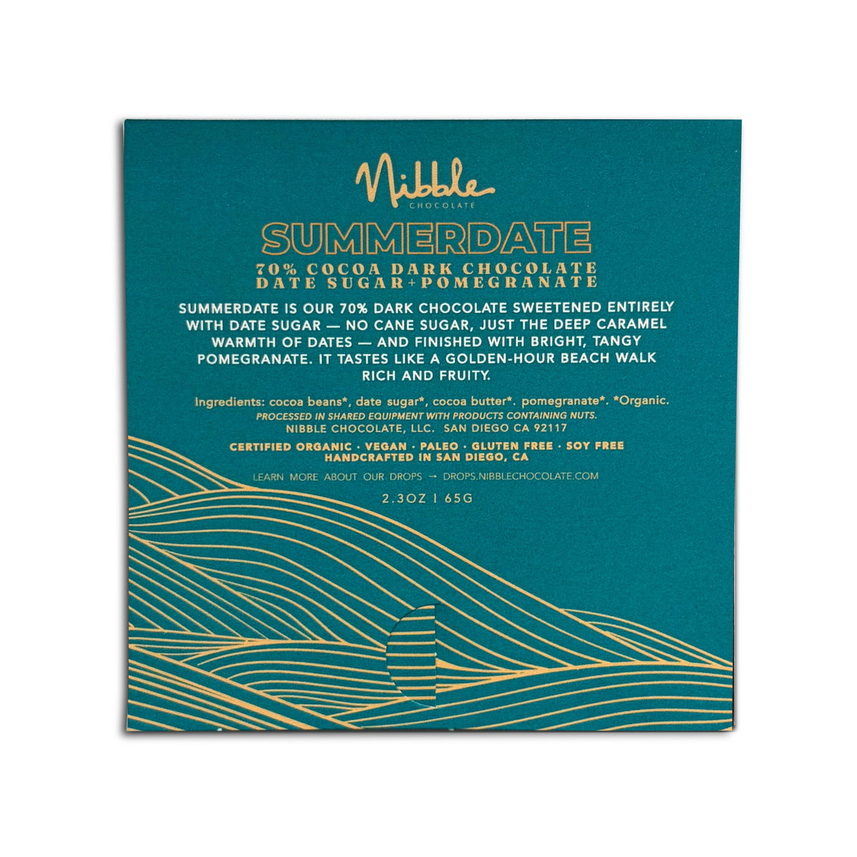 Summerdate – Pomegranate Kiss | 70% Cocoa Dark Chocolate | July 2026 Drop Special