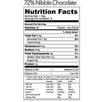 Peru <br> 72% Cocoa 180 Nibblelitos - Nibble Chocolate